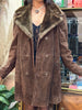 Vintage suede coat