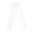 Levi's 901 high waisted white jeans (W29)