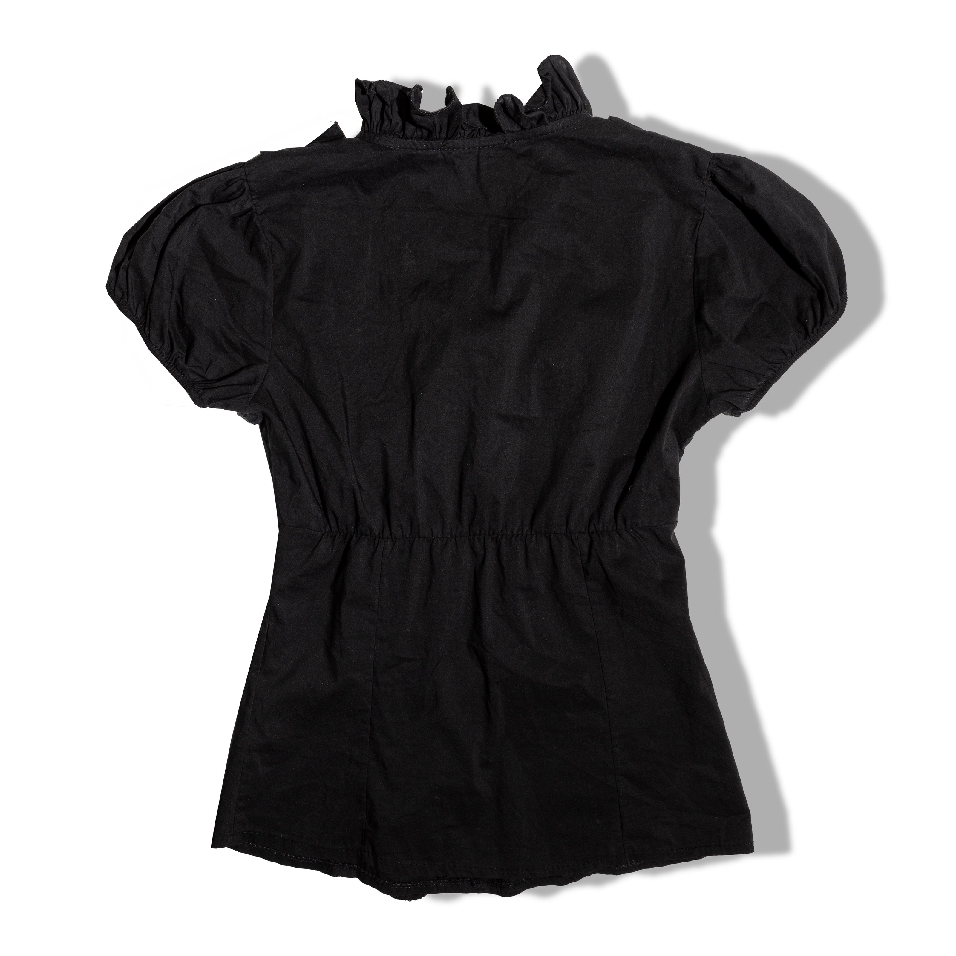 Super hot black gothic top