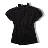 Super hot black gothic top