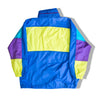Vintage funky colorful windbreaker (M)