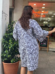 Vintage cotton yukata robe