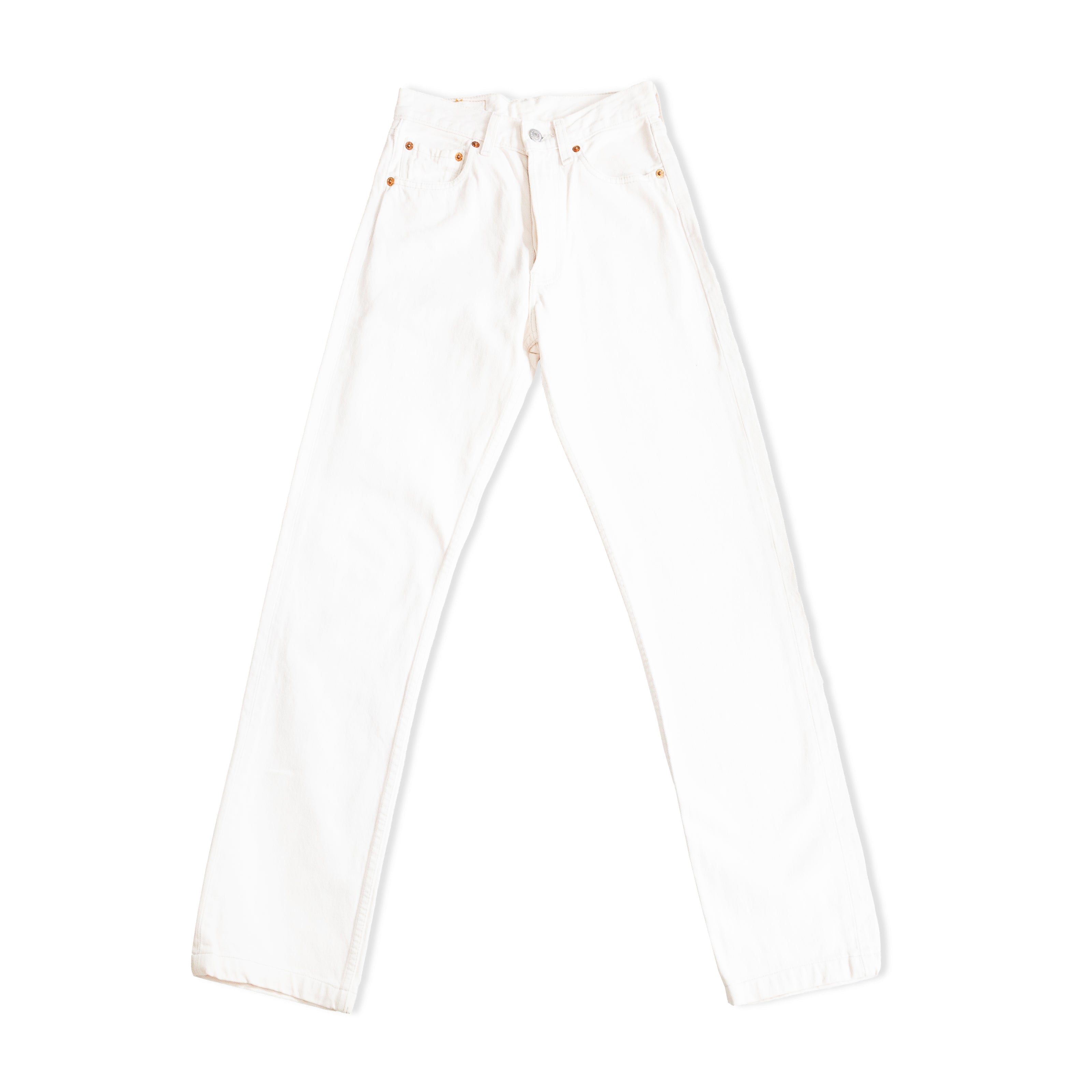 Levi's 501 white jeans (W27)
