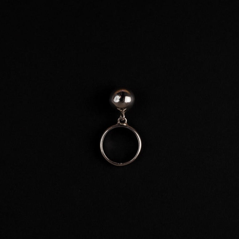 Noxpiria Ball charm silver 925 ring