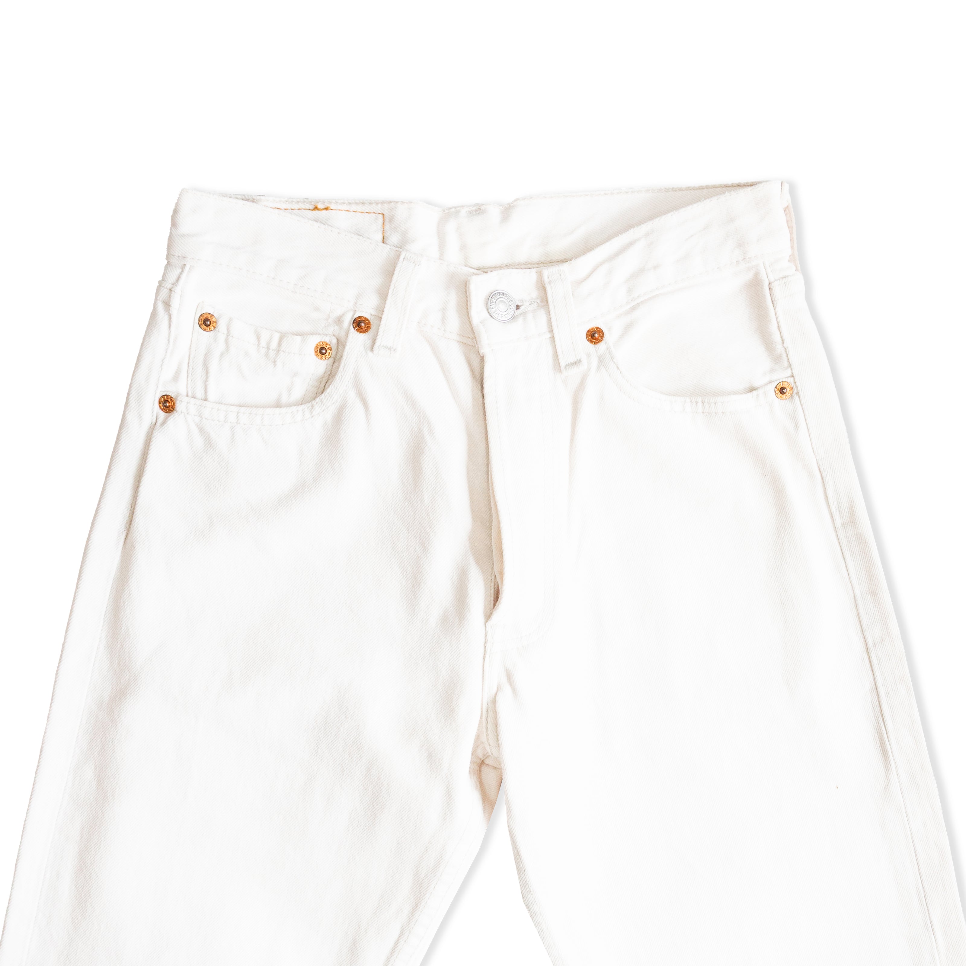 Levi's 501 white jeans (W27)
