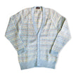 Vintage men’s 100% wool knit cardigan (M)