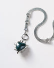 Kosmirah Cyber Devil Heart necklace