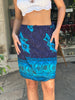 Super cute patterned wrap skirt