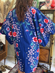 Stunning cotton yukata robe