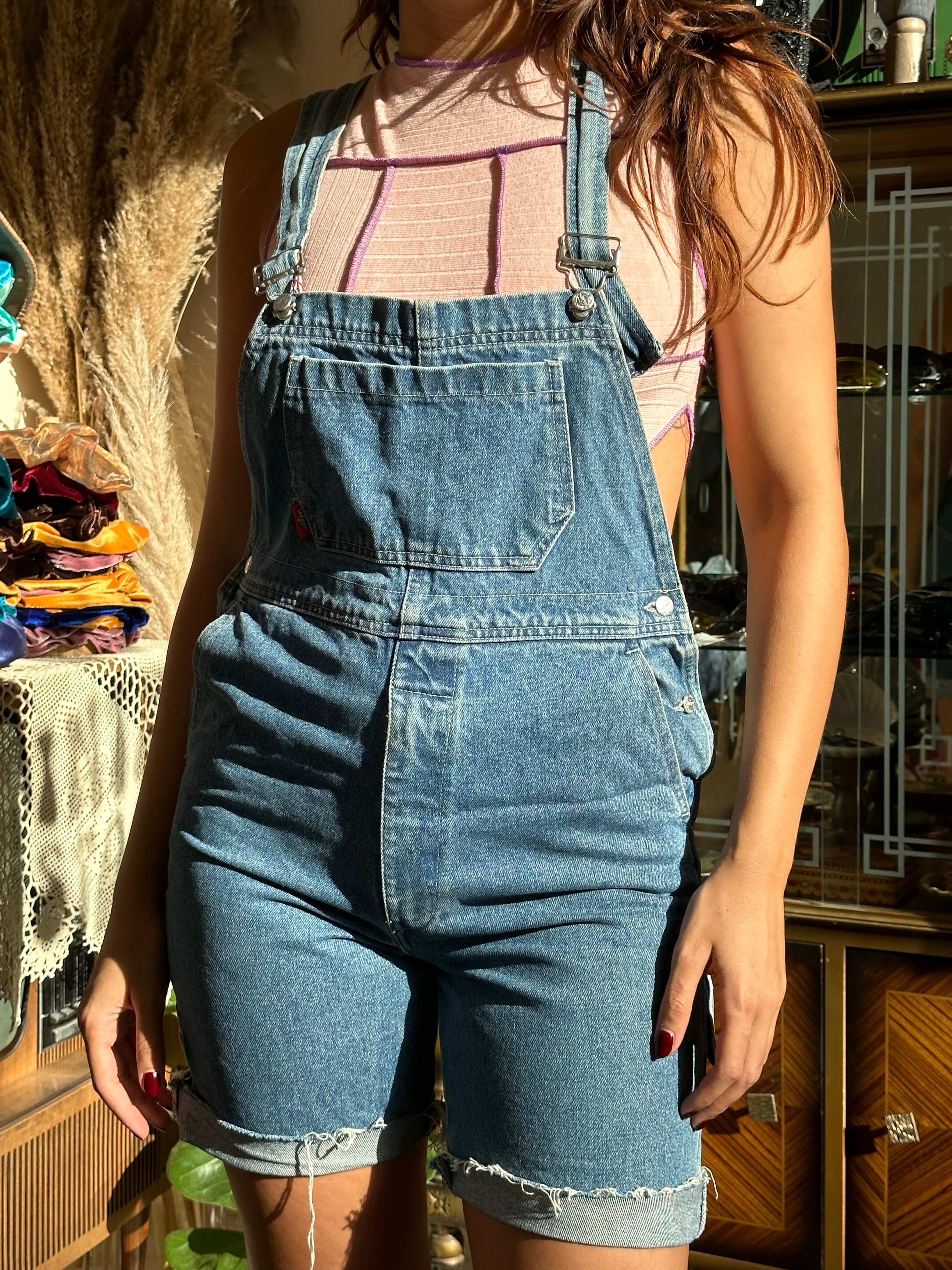 Vintage Lee Cooper short dungarees