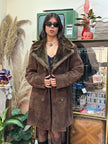 Vintage suede coat