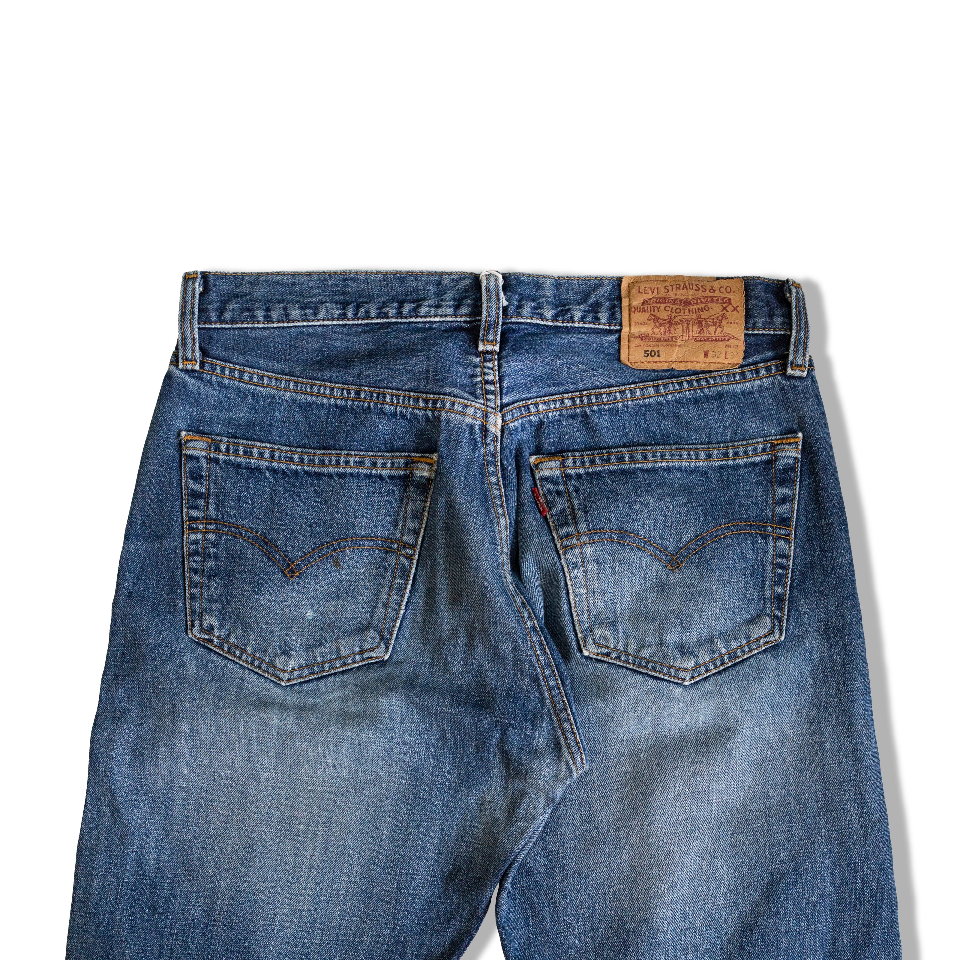 LEVIS 501 JEANS (W32)