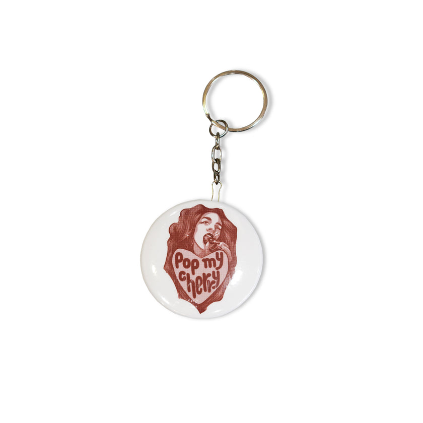 POP MY CHERRY KEYCHAIN - BOTTLE OPENER