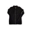 Gaudi Men's dark grey knit zip up (L)