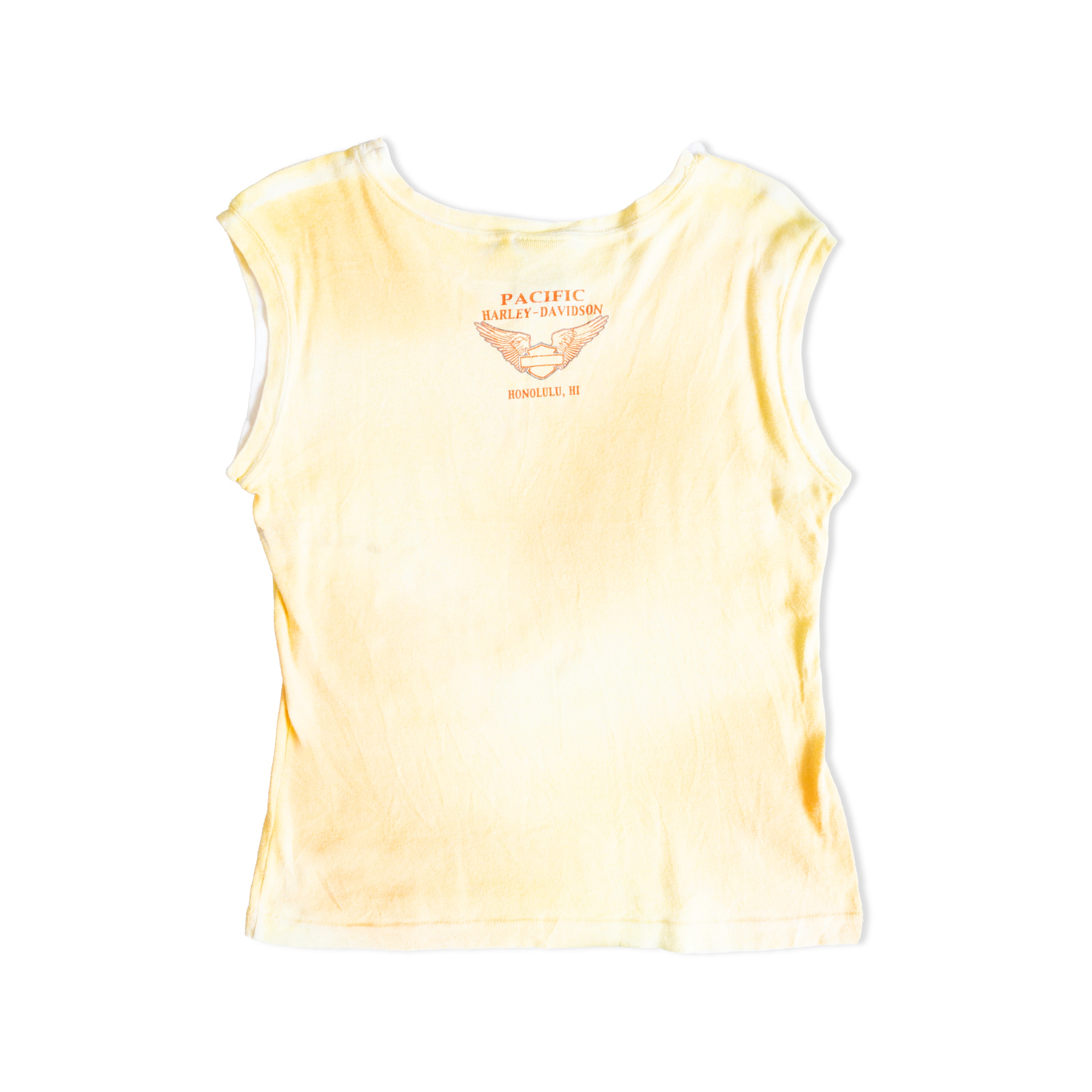 Harley davidson super cute graphic top (L)