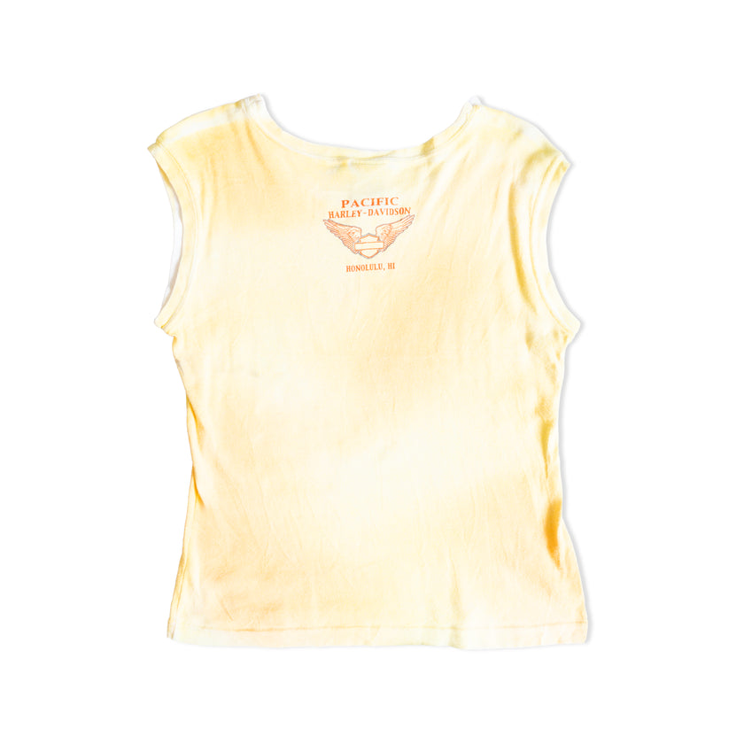 Harley davidson super cute graphic top (L)