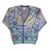 Vintage men’s funky knit cardigan (M)
