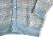 Vintage men’s 100% wool knit cardigan (M)