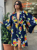 Stunning patterned yukata robe