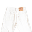 Levi's 501 white jeans (W27)