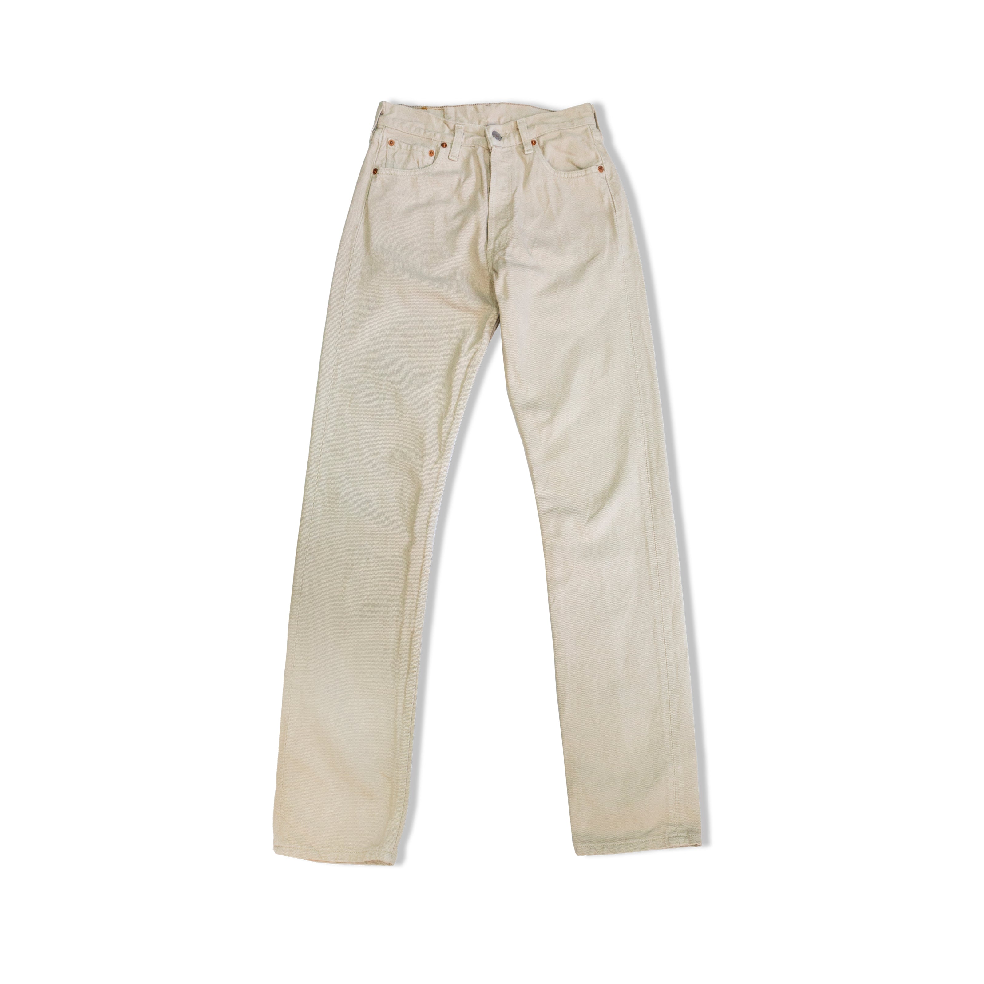 LEVIS 501 BEIGE JEANS W29
