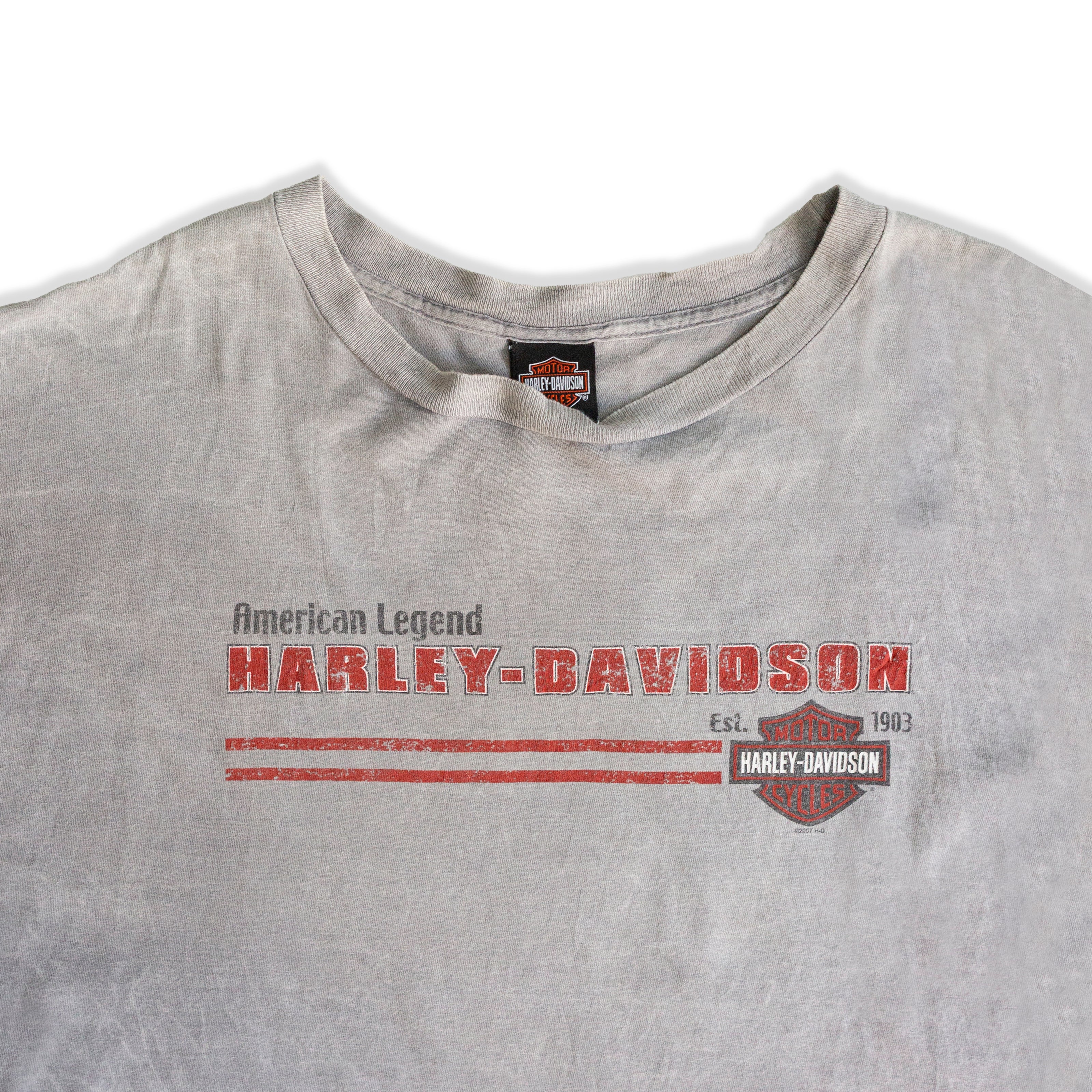 Harley Davidson grey T-shirt (2XL)