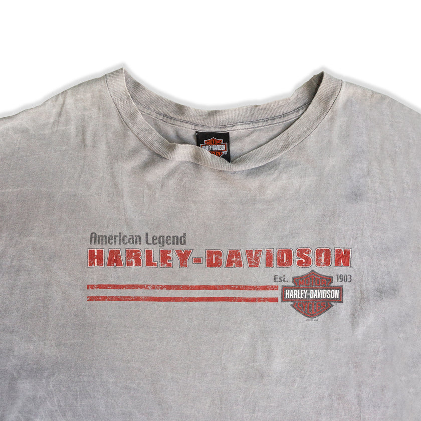 Harley Davidson grey T-shirt (2XL)