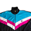 Vintage woman’s 90s Colorblock Track Jacket (XL)