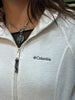 Columbia white fleece