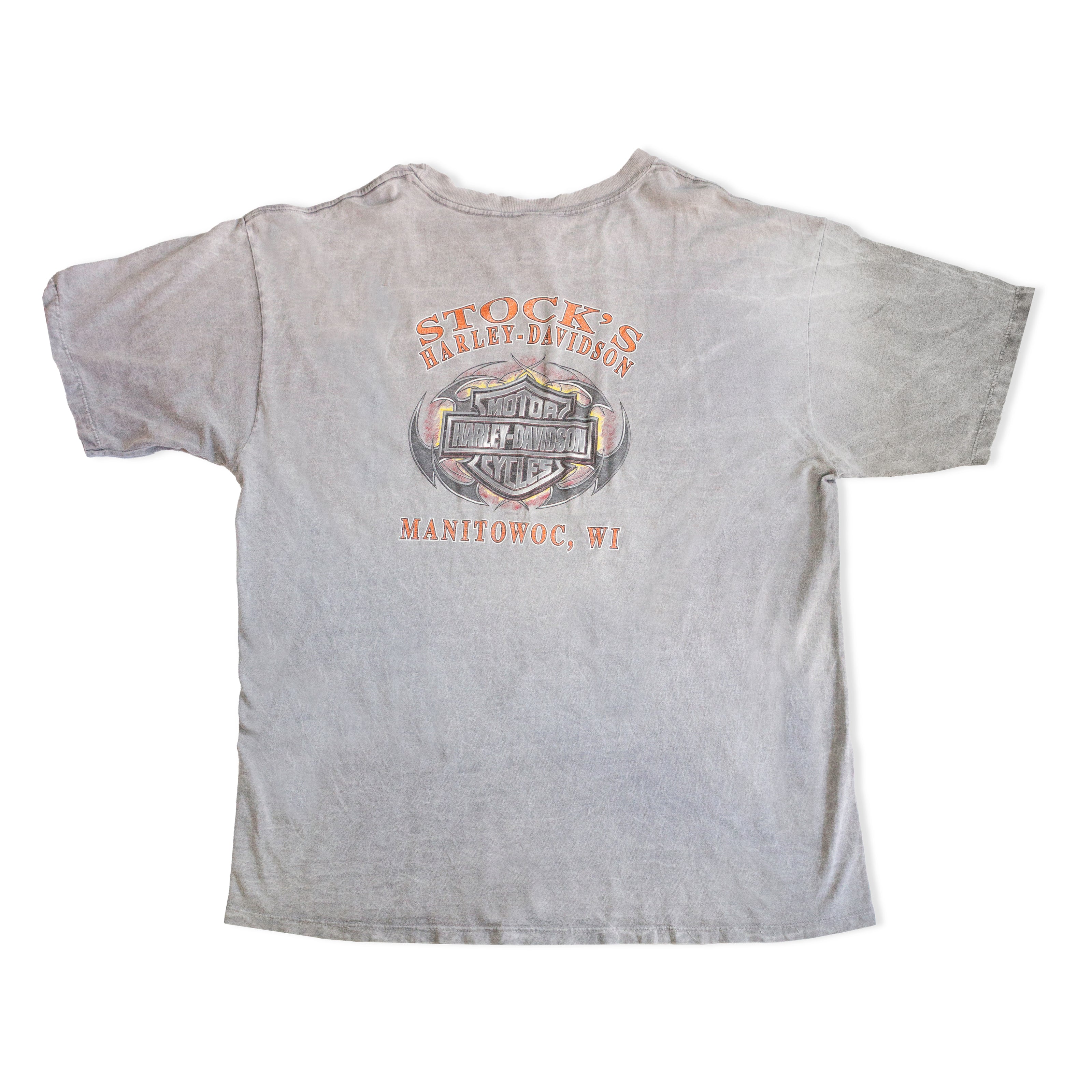 Harley Davidson grey T-shirt (2XL)