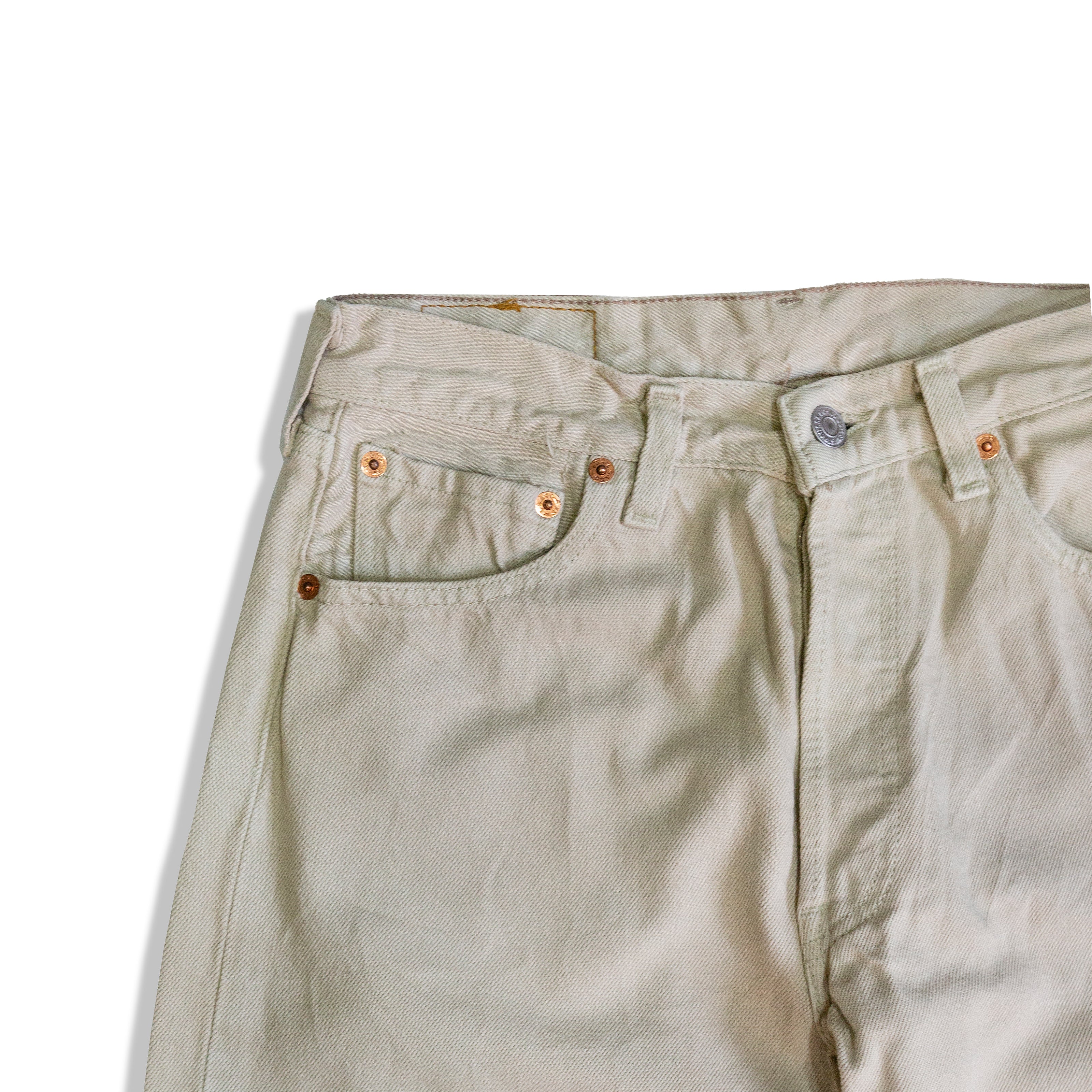 LEVIS 501 BEIGE JEANS W29