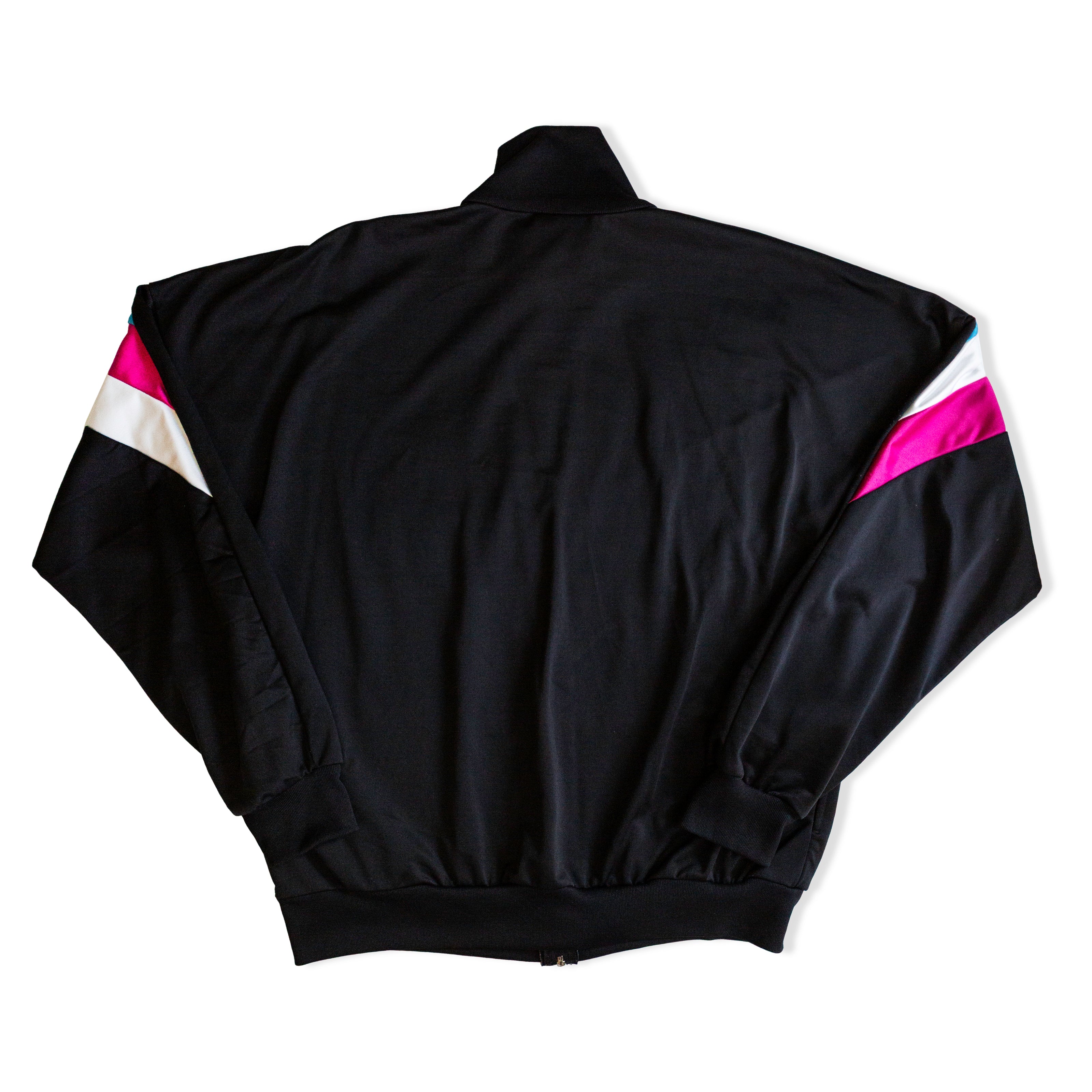 Vintage woman’s 90s Colorblock Track Jacket (XL)