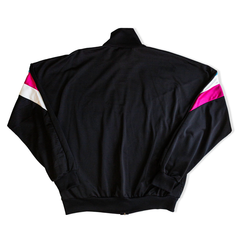 Vintage woman’s 90s Colorblock Track Jacket (XL)