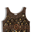 Amazing vintage top fully emboidered with beads