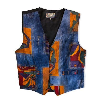 Vintage Men’s abstract print vest (L)