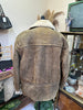 Vintage genuine leather Shearling jacket