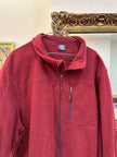 Human Nature burgundy fleece