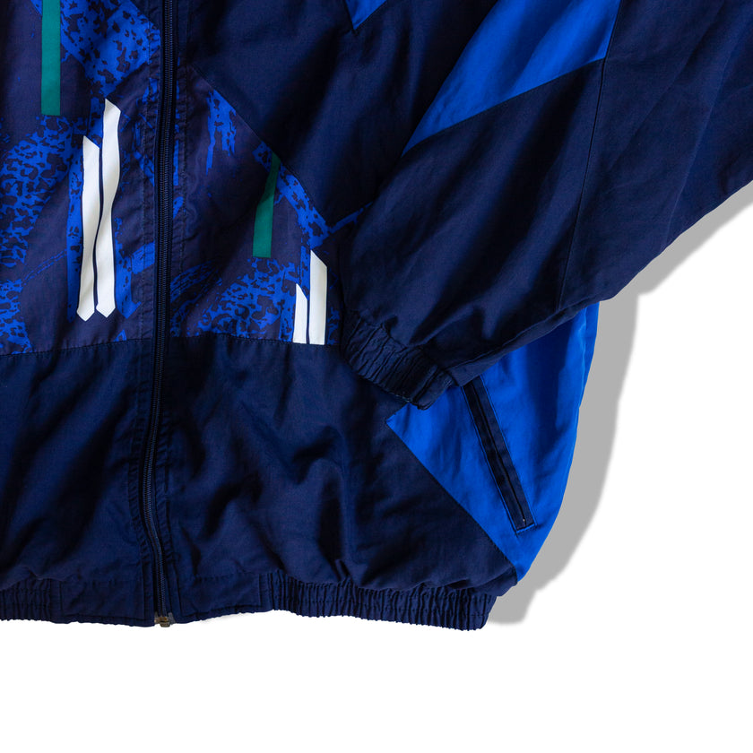 Vintage funky colorful windbreaker (L)