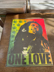 One love Bob Marley poster