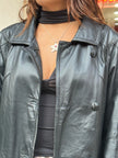 Vintage genuine leather jacket