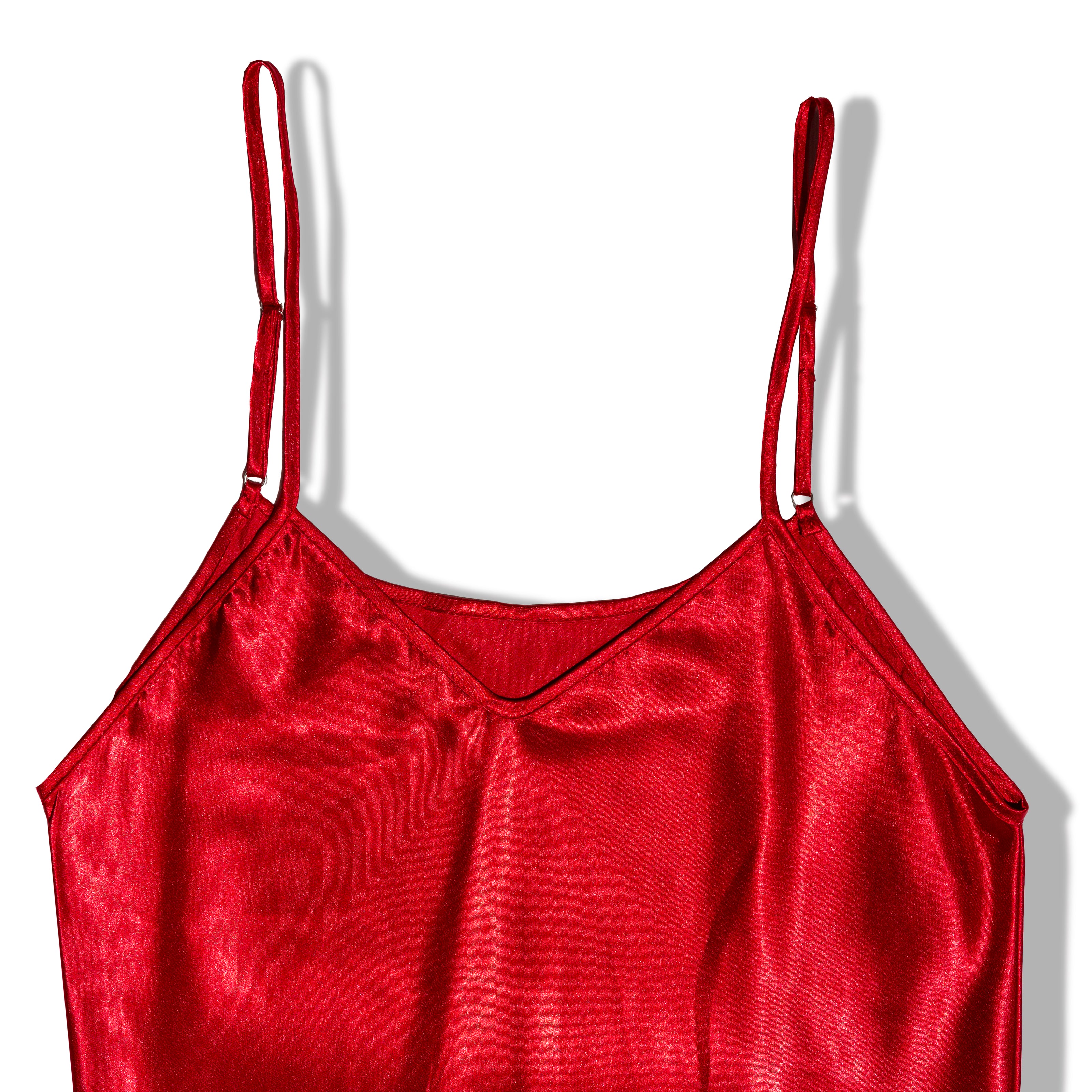 Super hot red dress with adjustable straps (XS)