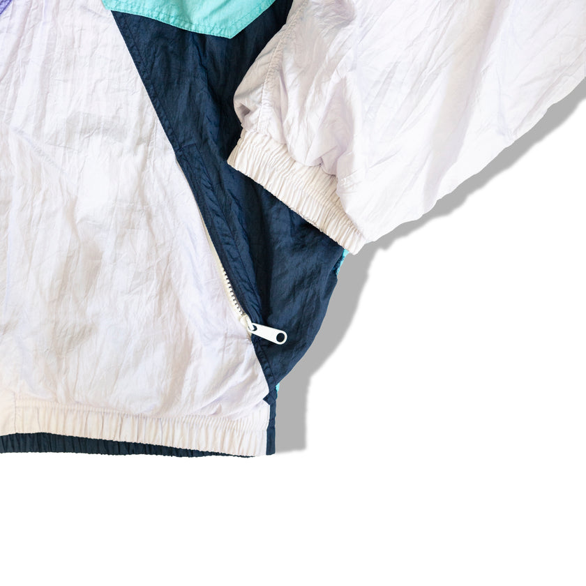 Vintage funky coloured windbreaker (XL)
