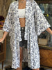 Stunning cotton yukata robe