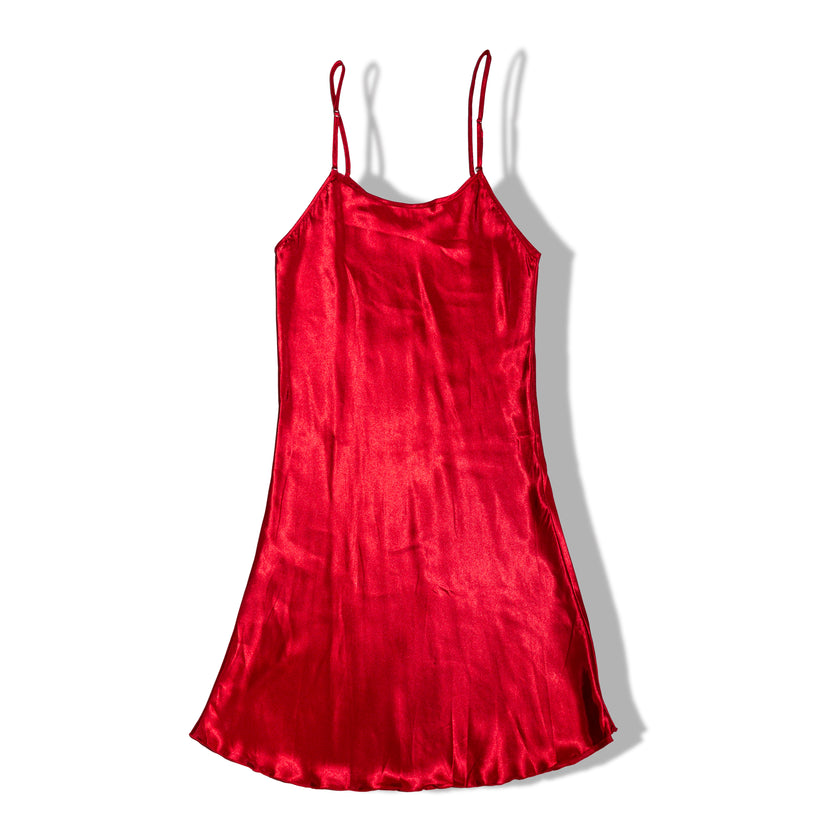 Super hot red dress with adjustable straps (XS)