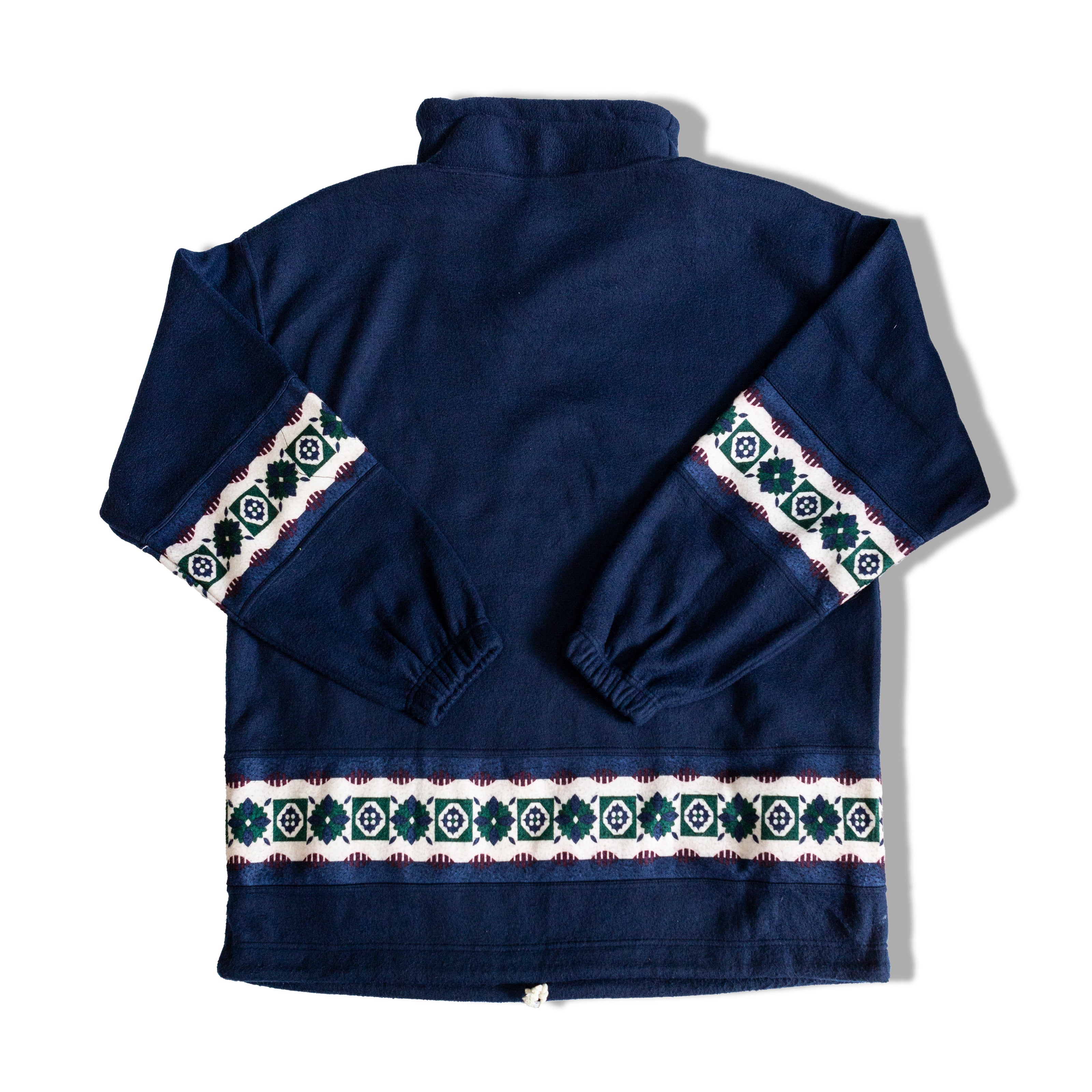 Vintage dark blue oversized fleece