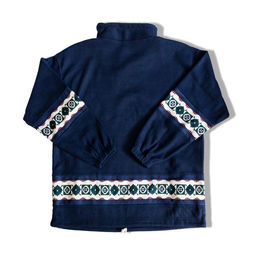 Vintage dark blue oversized fleece