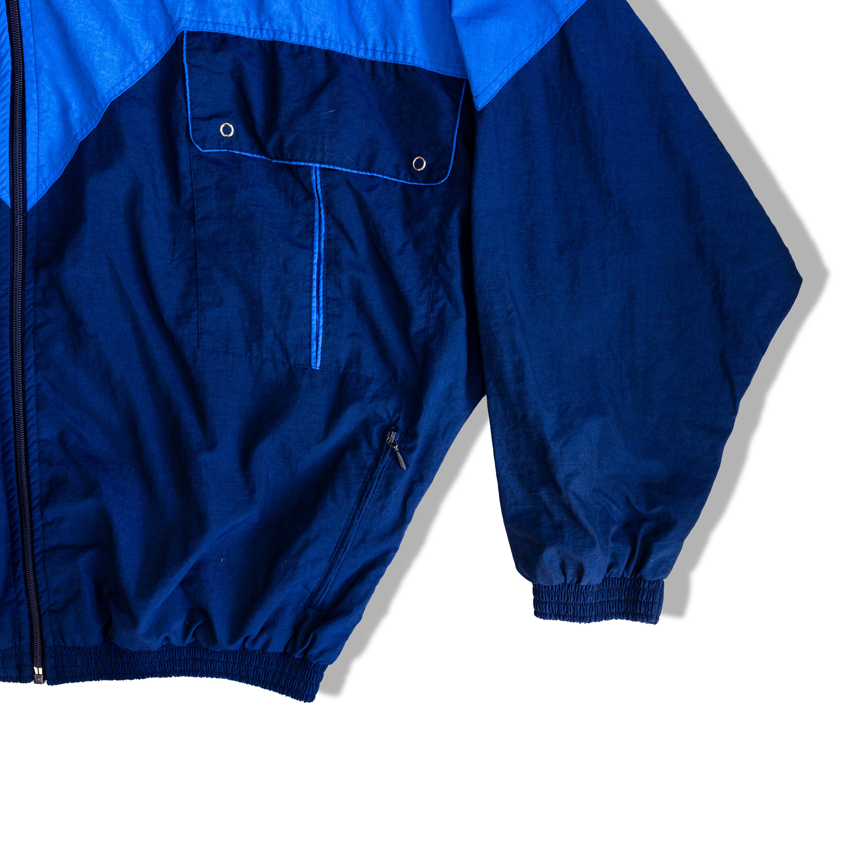 Vintage 2 toned blue windbreaker (L)