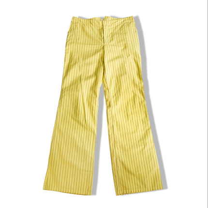 Super hot STEFANEL low waisted striped flare pants