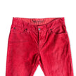 Levi's 511 low waisted red corduroy pants (W33)