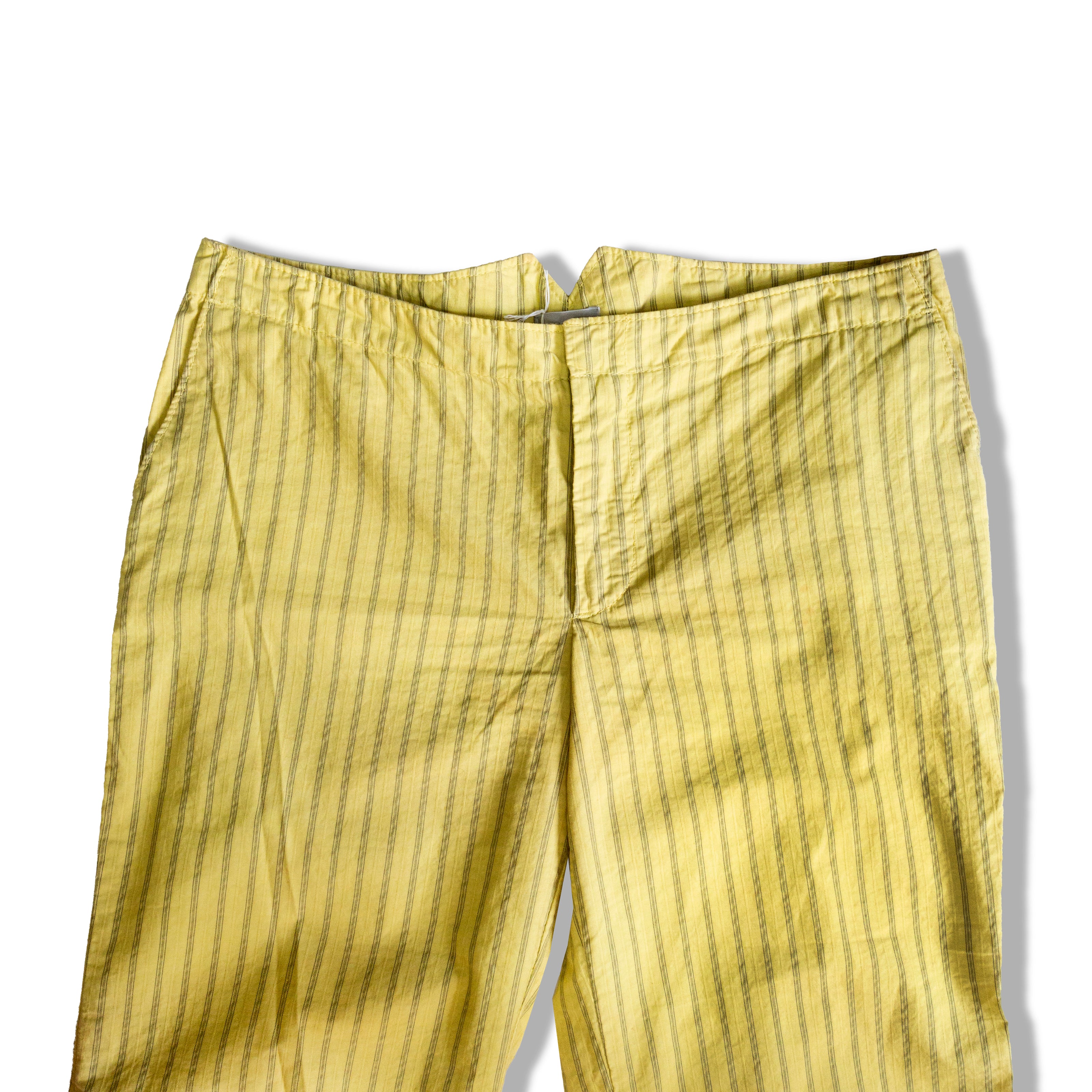 Super hot STEFANEL low waisted striped flare pants